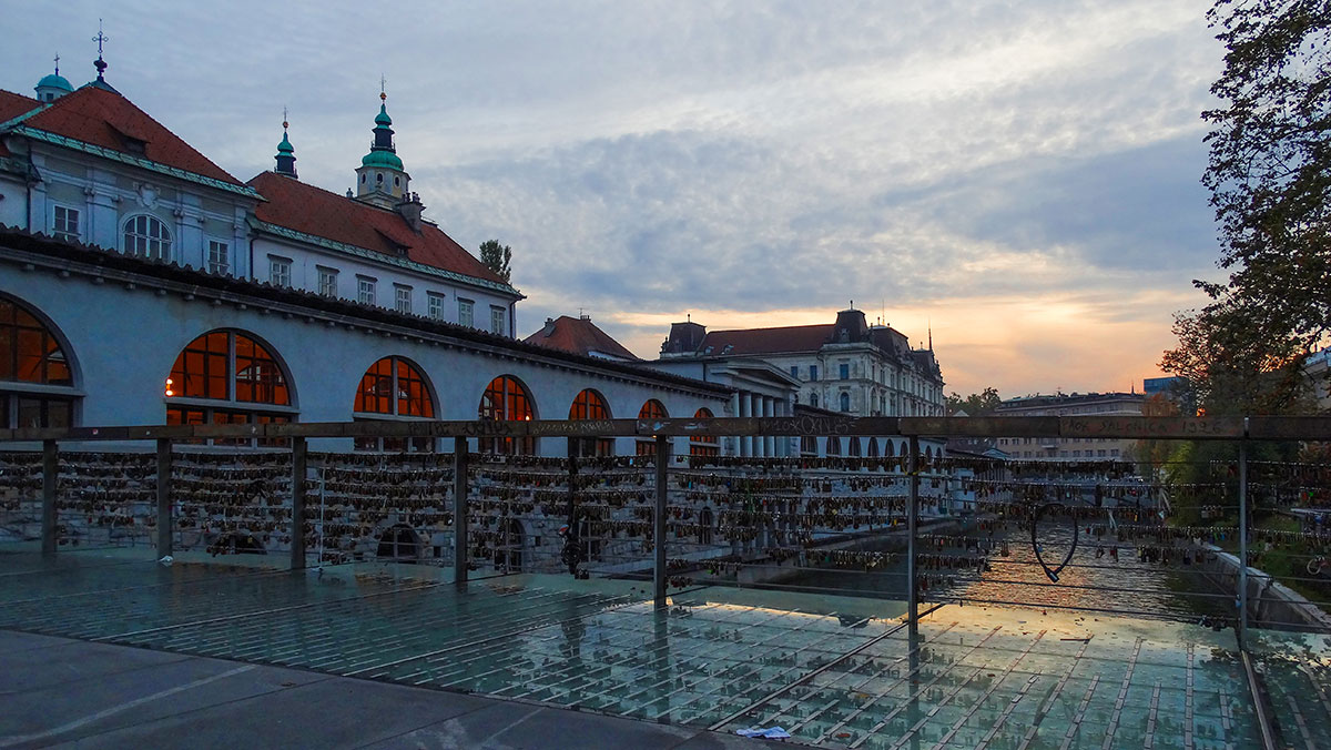 Butcher's bridge, Ljubljana