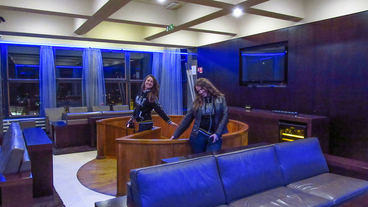 Nina and Boryana at the VIP in Neboticnik