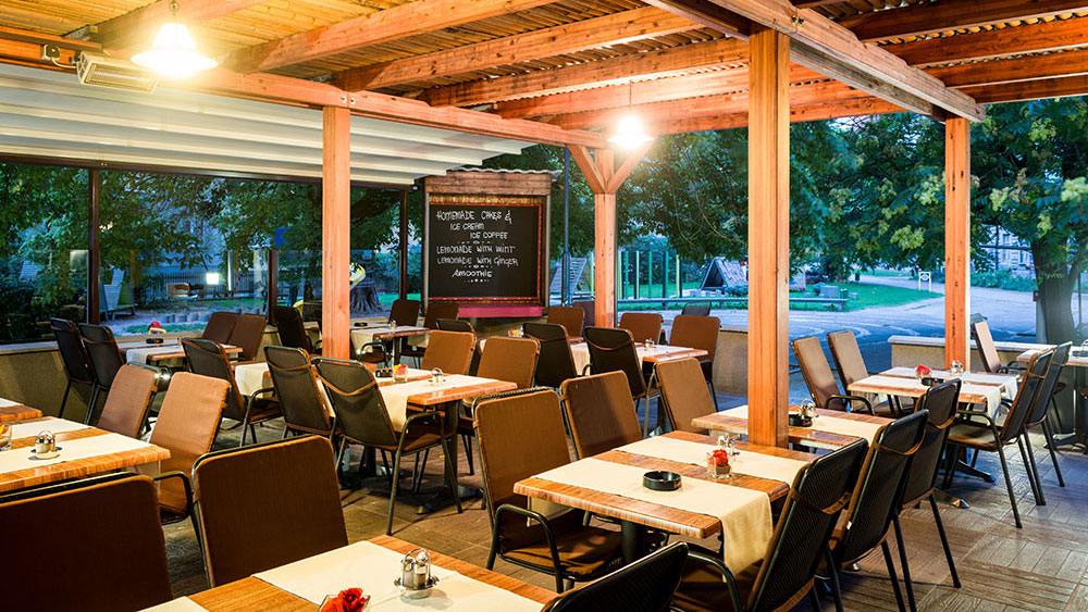 Park Hotel Ljubljana, wonderful garden