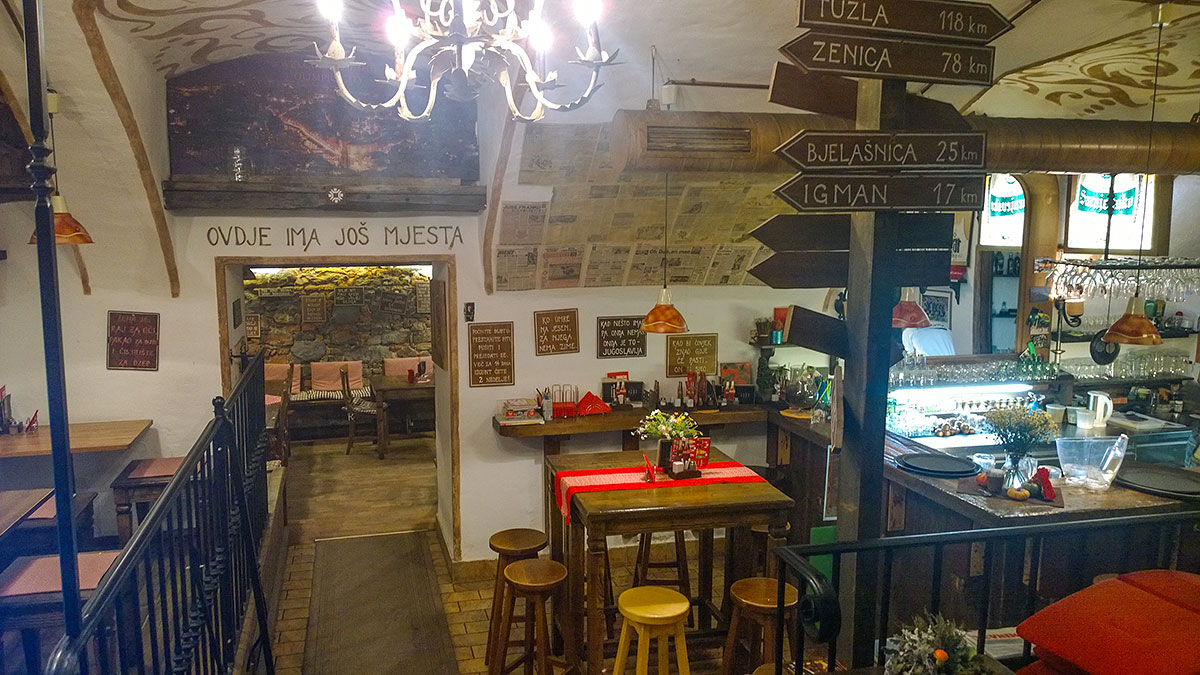 Sarajevo '84 Balkan grill inside
