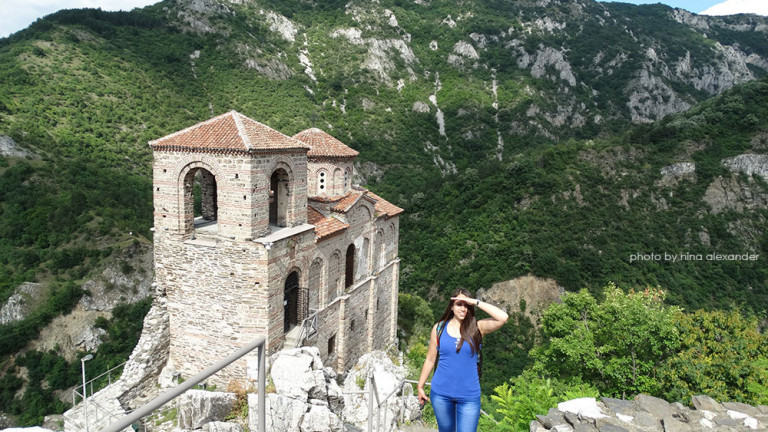 Assen's fortress, Bulgaria, Ellie