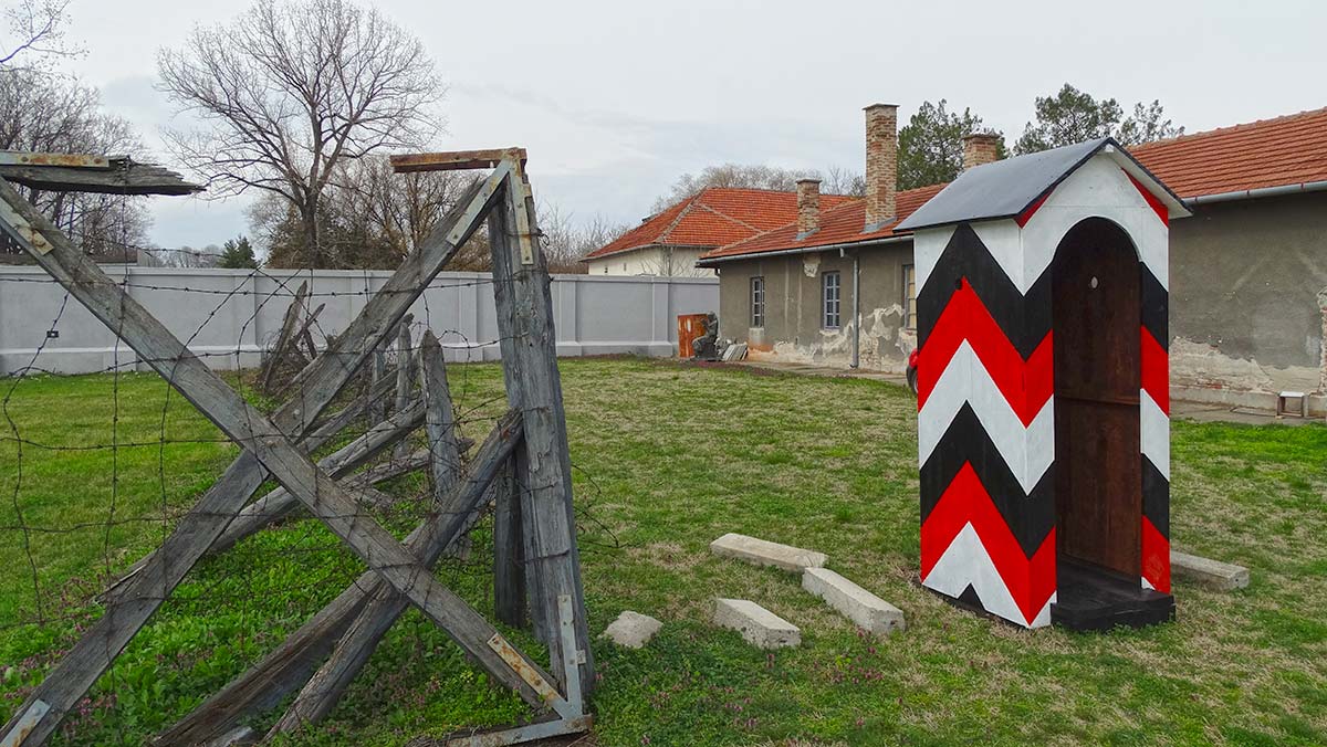 Guard position in Nis concentration camp