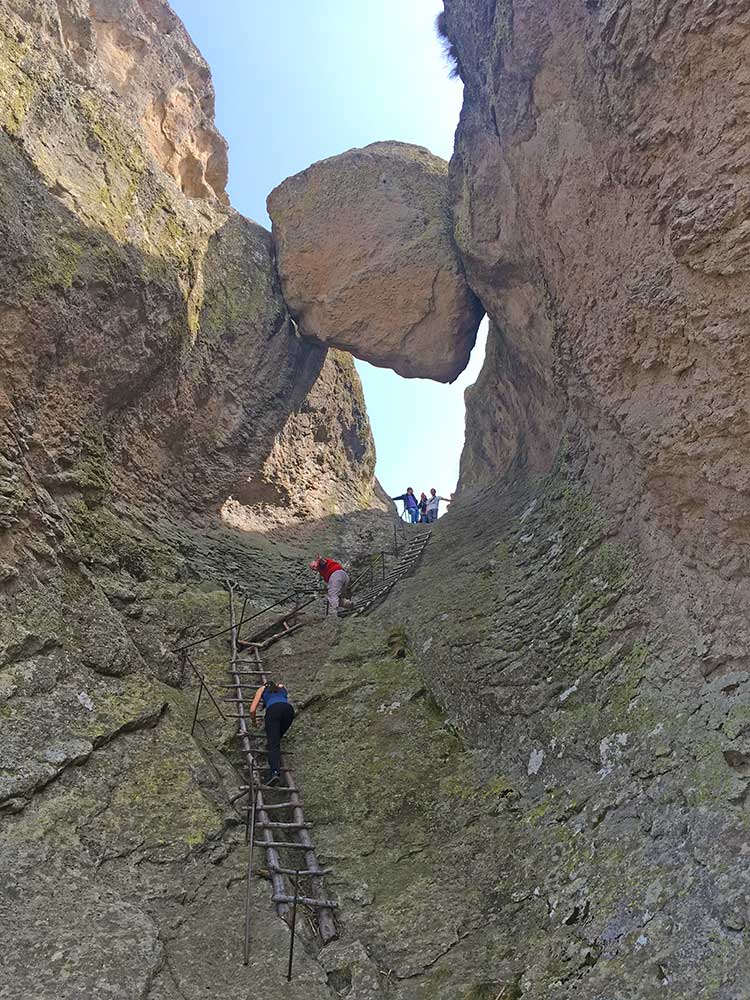 Going up on Karadjov Stone
