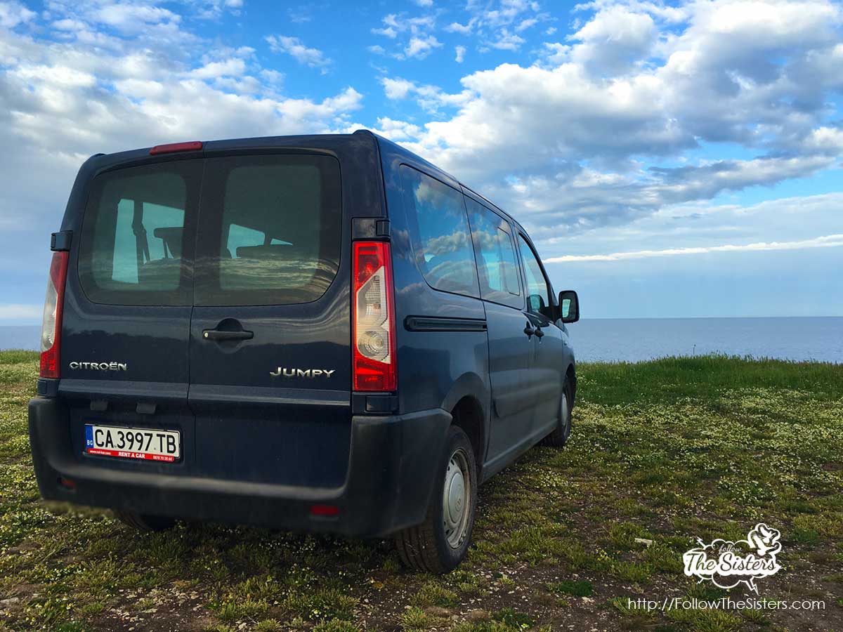 Citroen Jumpy looking at the sea