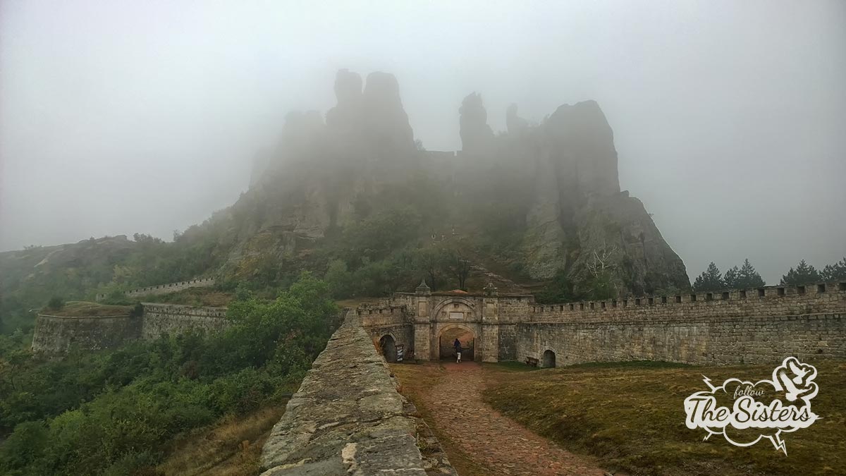 Belogradchik fortress in the fog