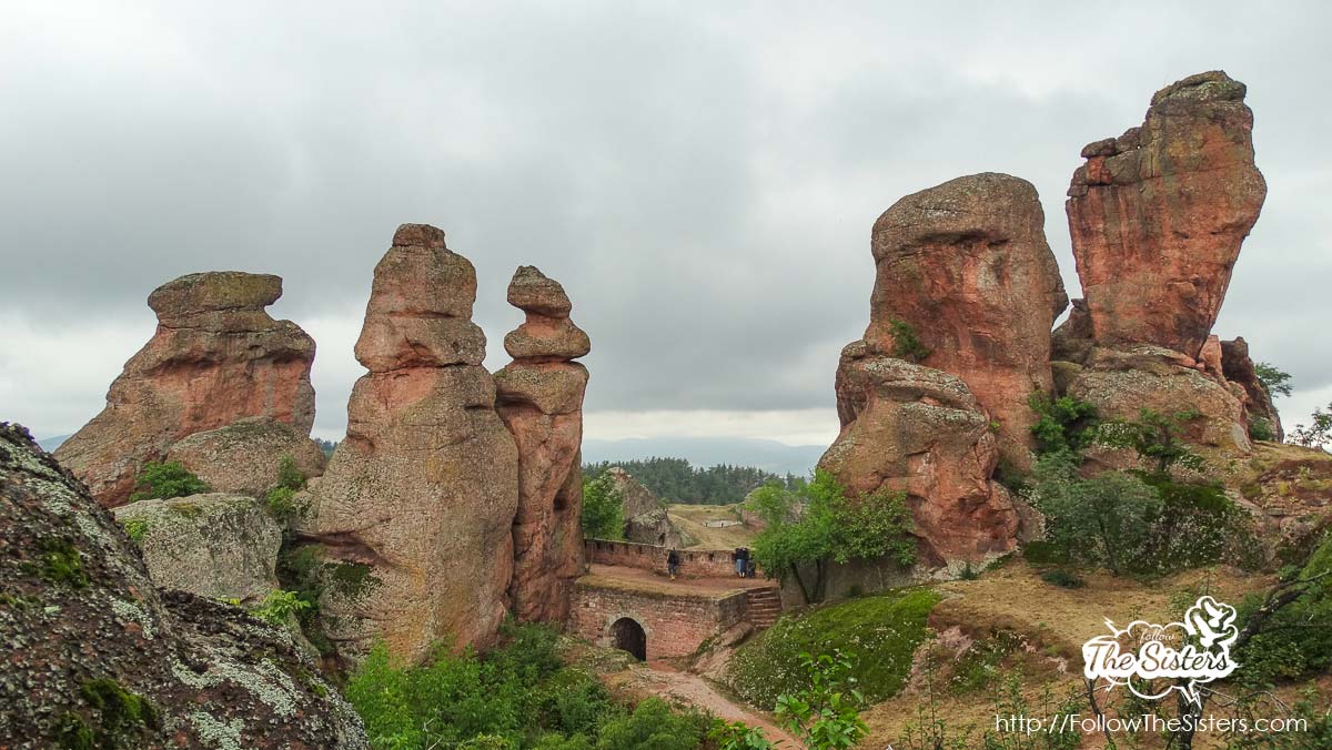 The entrance of Kaleto in Belogradchik from the inside
