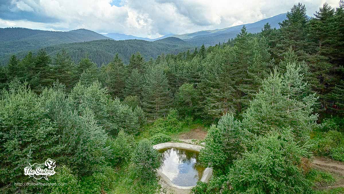 A view of the Dancing Bears Park, Belitsa