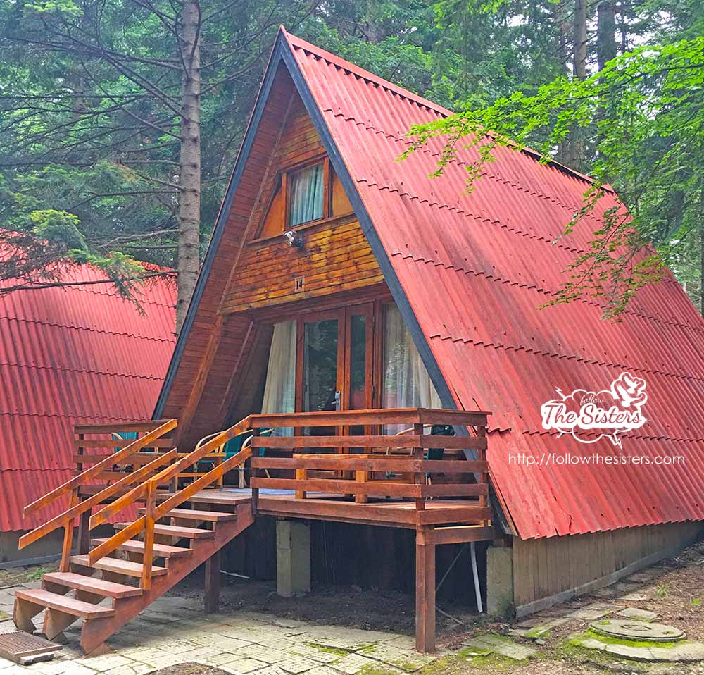 One of the huts in Villa Malina, Borovets