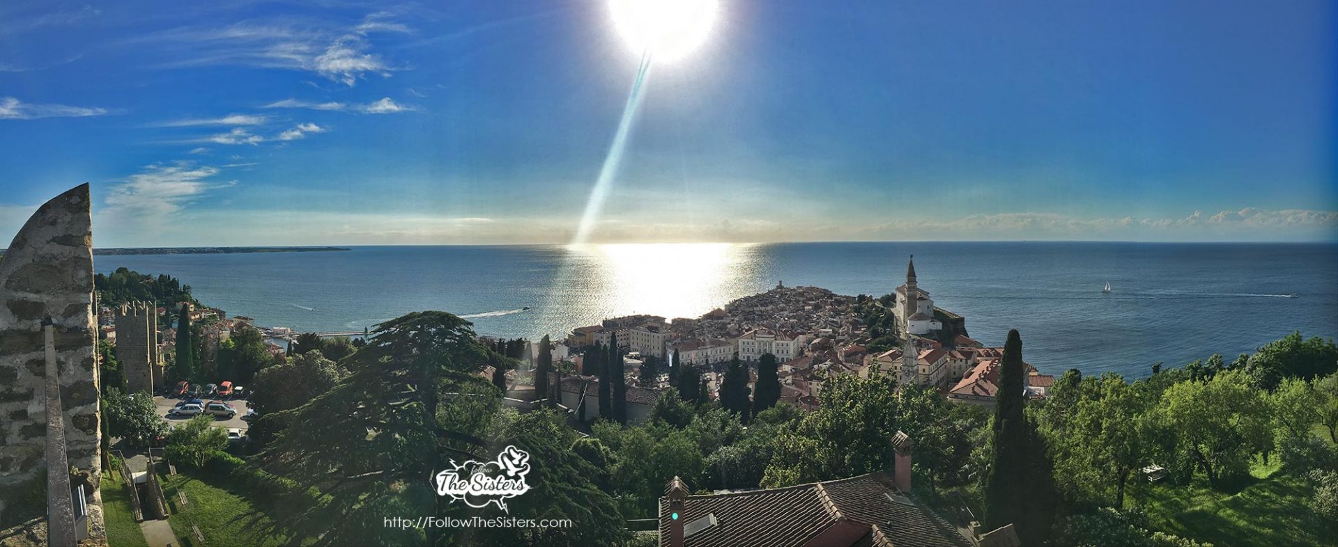 Panorama оf Piran from the Town Walls