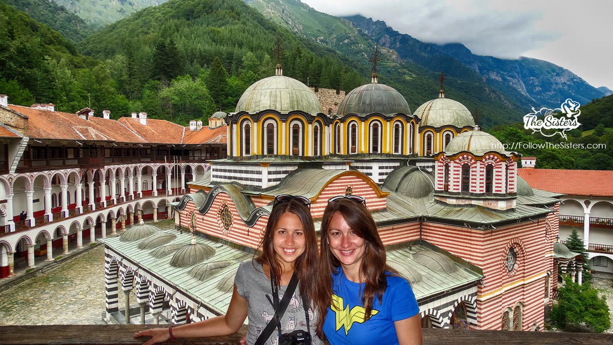 The sisters at Rila Monastery