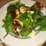 Spinach salad