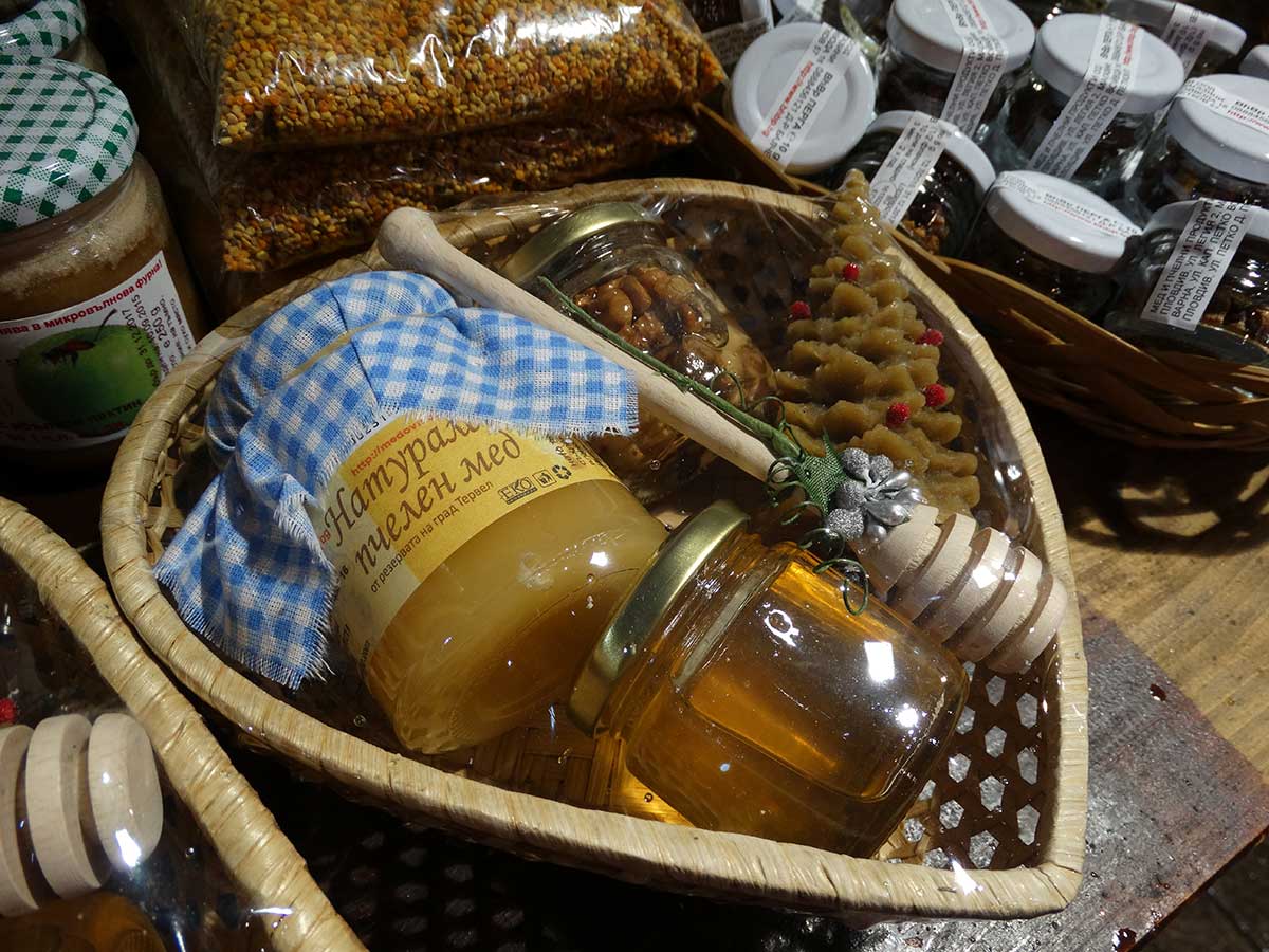 German Christmas Bazar, Sofia, Honey