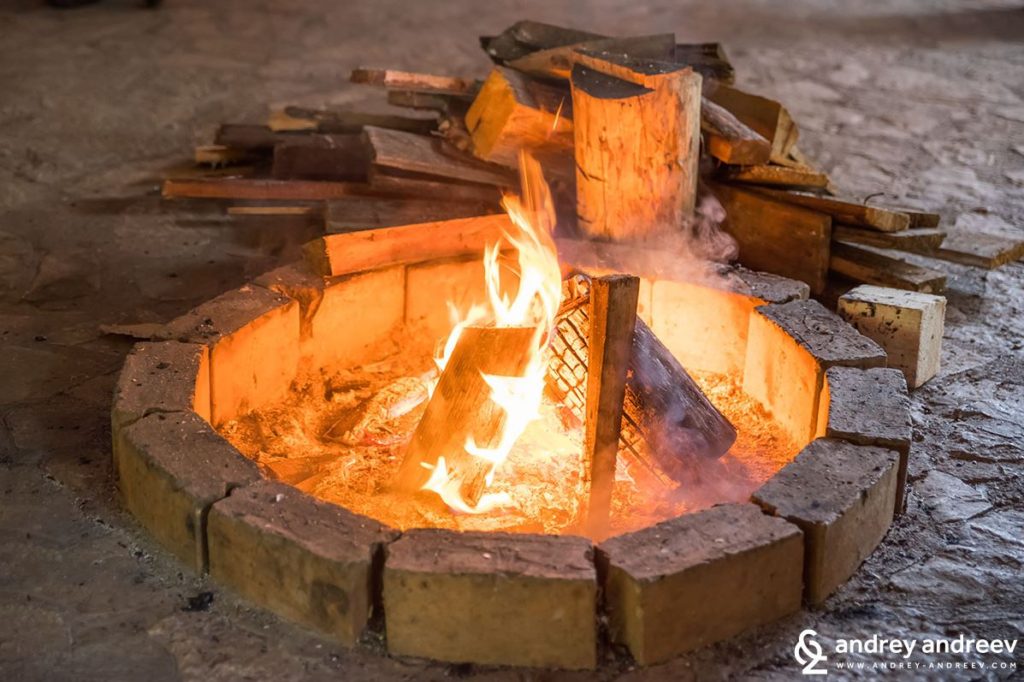 Campfire at Rafting Center Drina-Tara