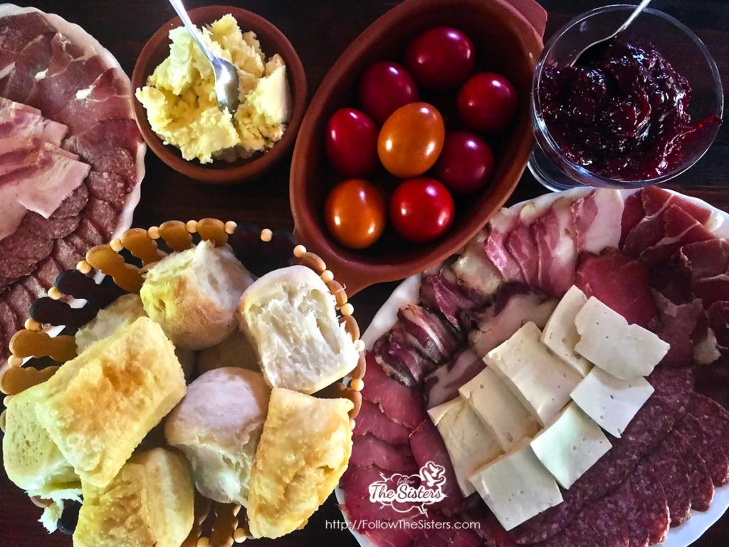 Plenty of meals in Rafting Center Drina-Tara