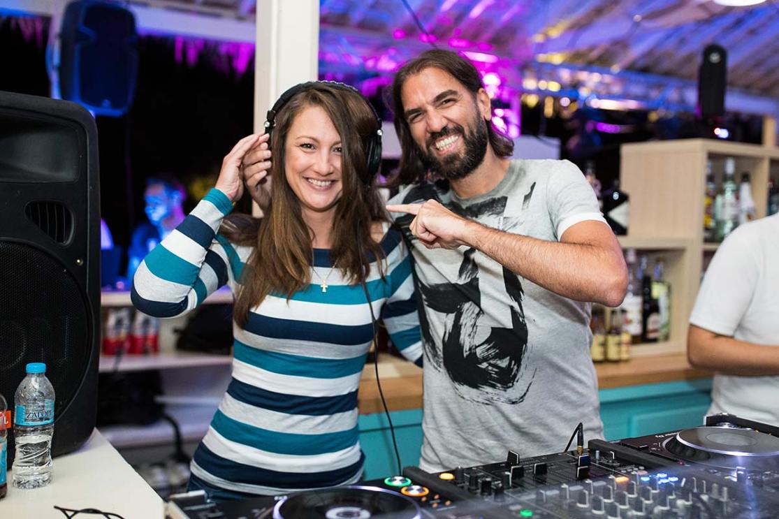 With dj Tarkan at Talgo beach