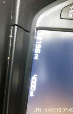 Car rental company UK - damage 2