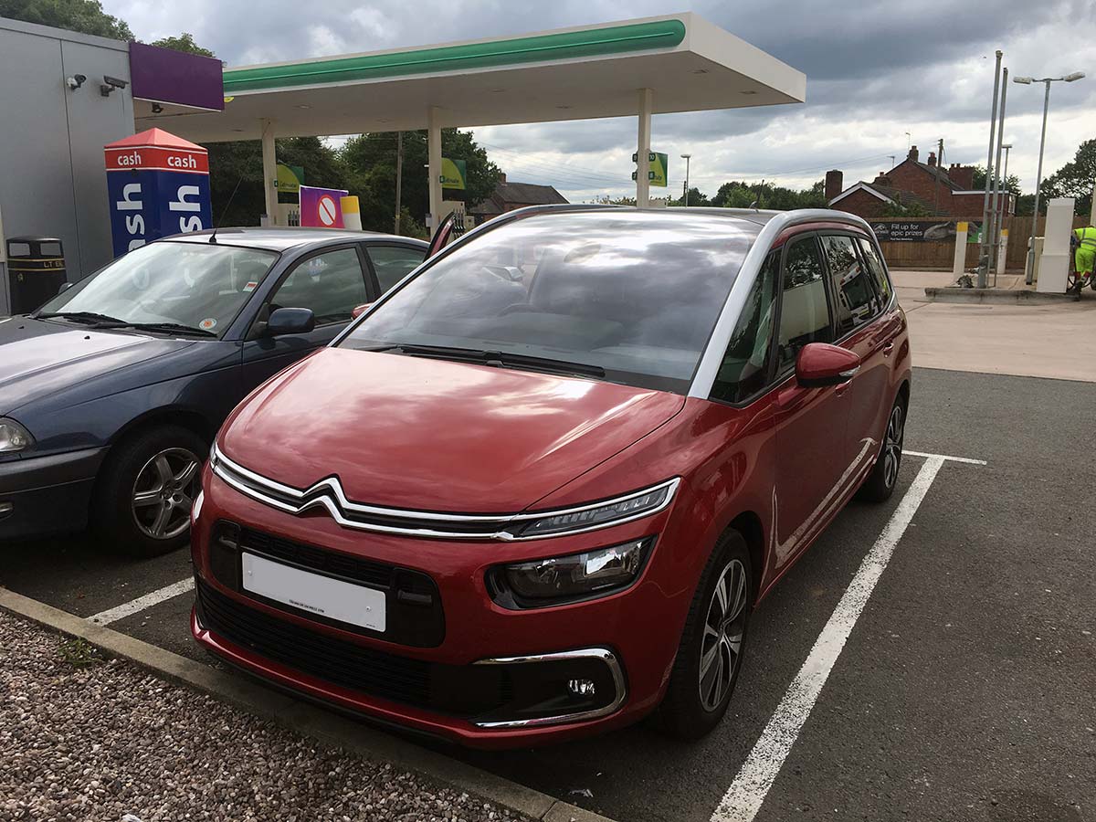 Renting a car in the UK - car 2